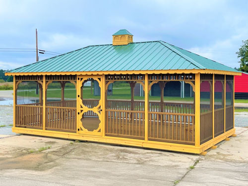 10x24 screened gazebo middle georgia